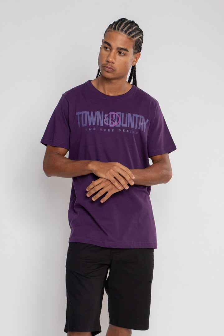 CAMISETA MANGA CURTA SURFACE TOWN & COUNTRY