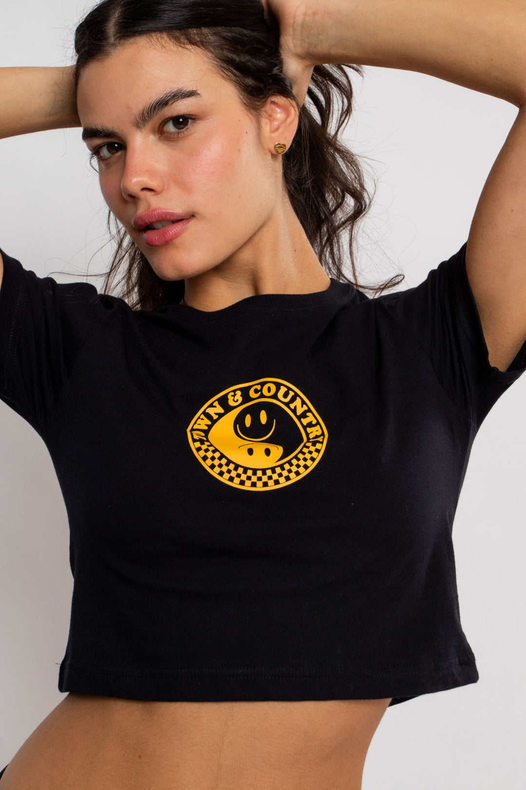 BABY TEE FEMININA SMILE TOWN & COUNTRY