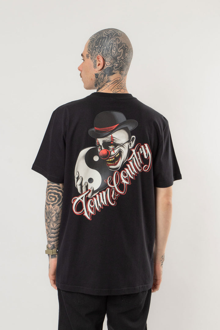 CAMISETA CLASSIC CREEPY CLOWN TOWN & COUNTRY