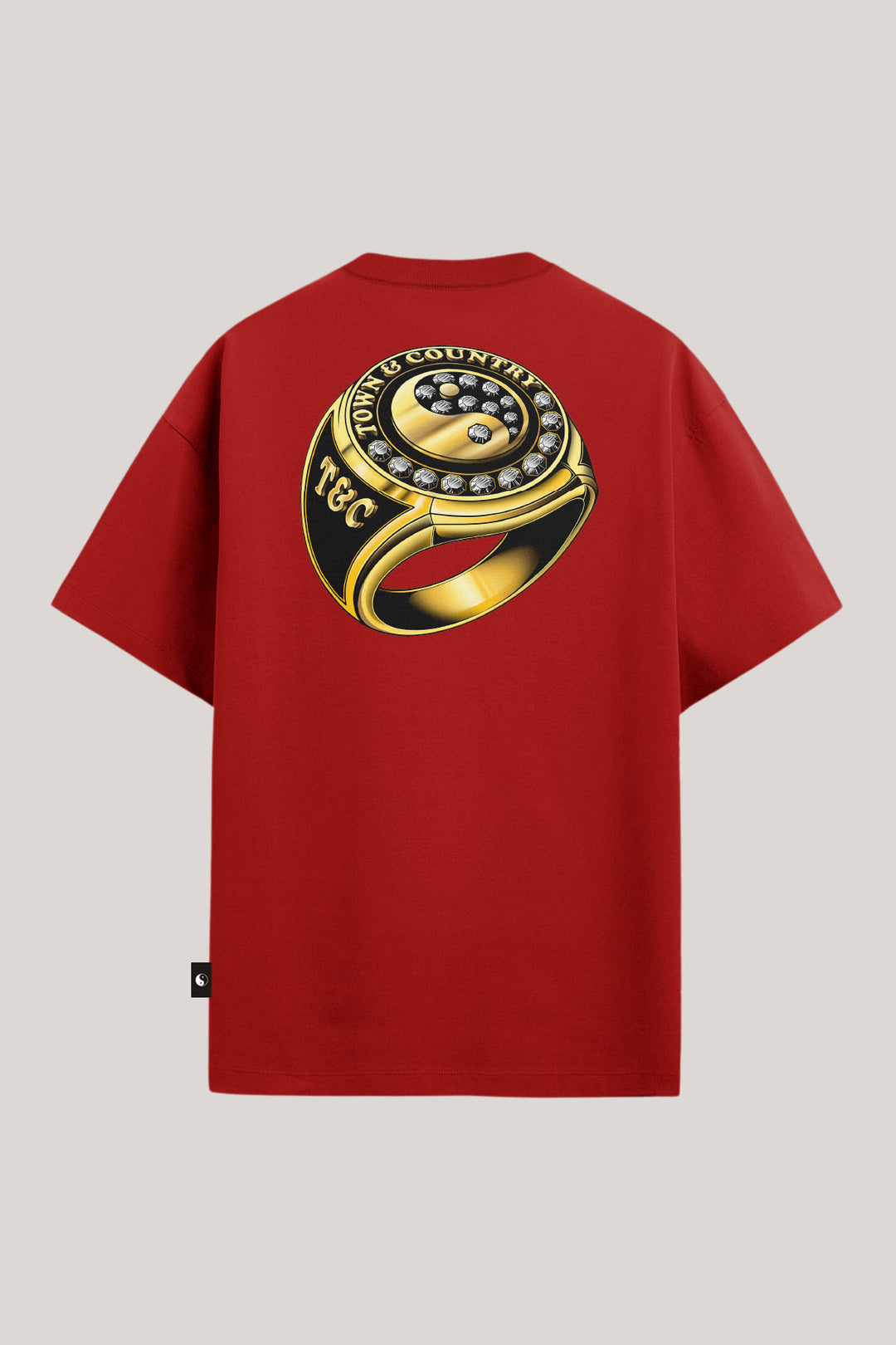 CAMISETA OVERSIZED MASCULINA TOWN & COUNTRY RING OF STARS