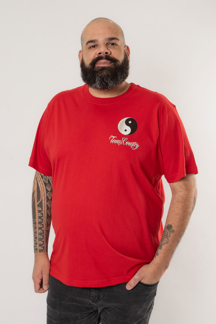 CAMISETA CLASSIC CREEPY CLOWN LARGE TOWN & COUNTRY