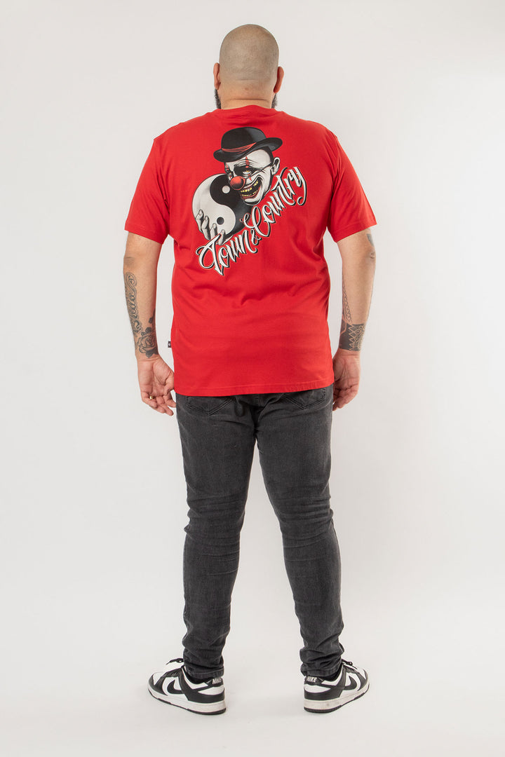 CAMISETA CLASSIC CREEPY CLOWN LARGE TOWN & COUNTRY