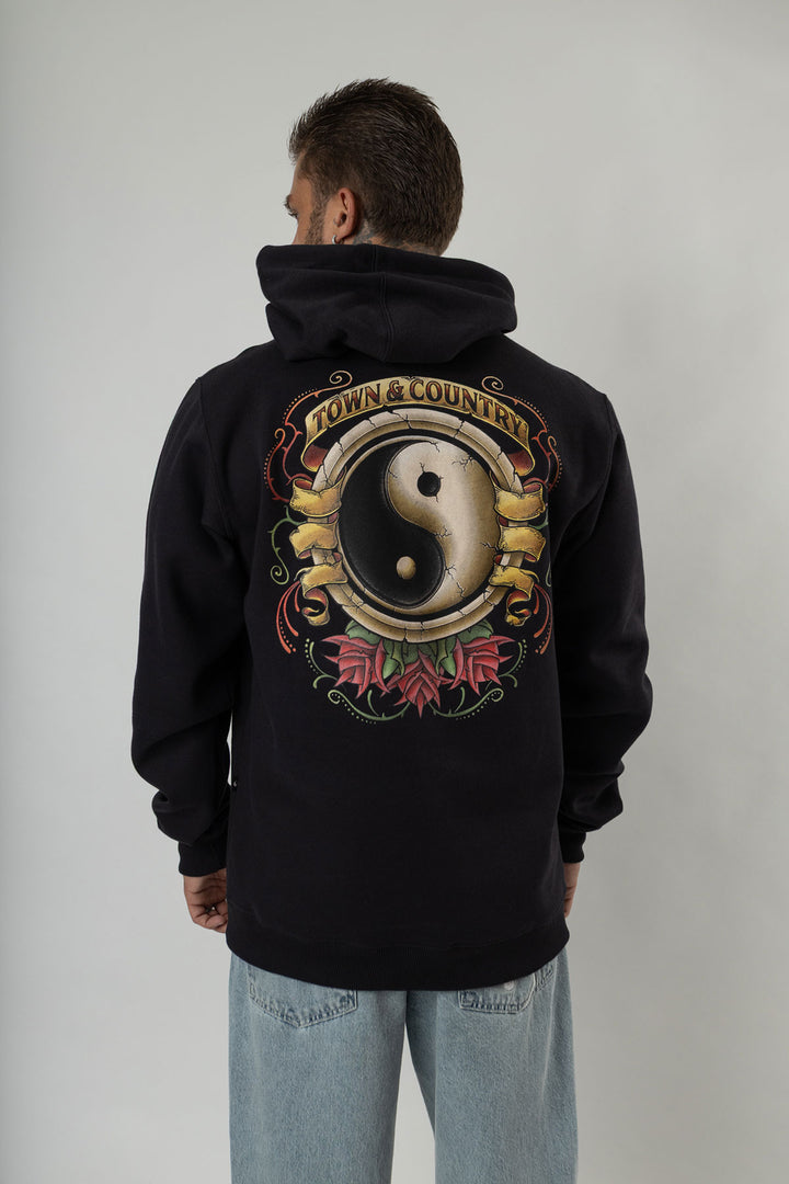 BLUSA MOLETOM FECHADO COM CAPUZ TOWN & COUNTRY STONE ROSE