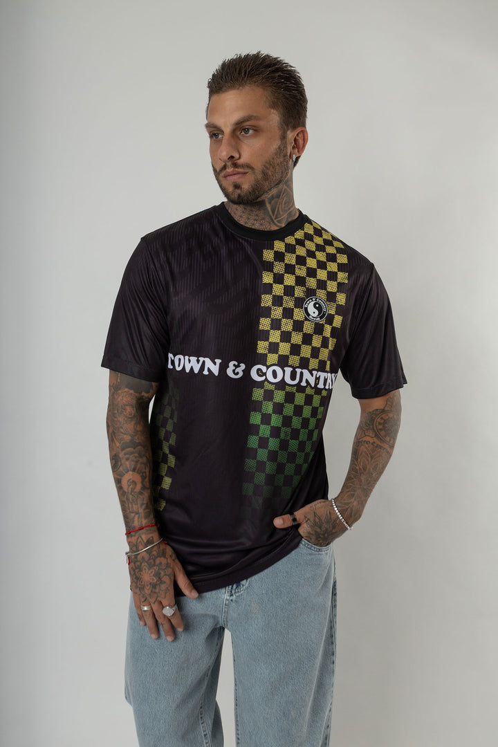 CAMISETA MANGA CURTA SINTETICA  SUBLIMADA TOWN & COUNTRY