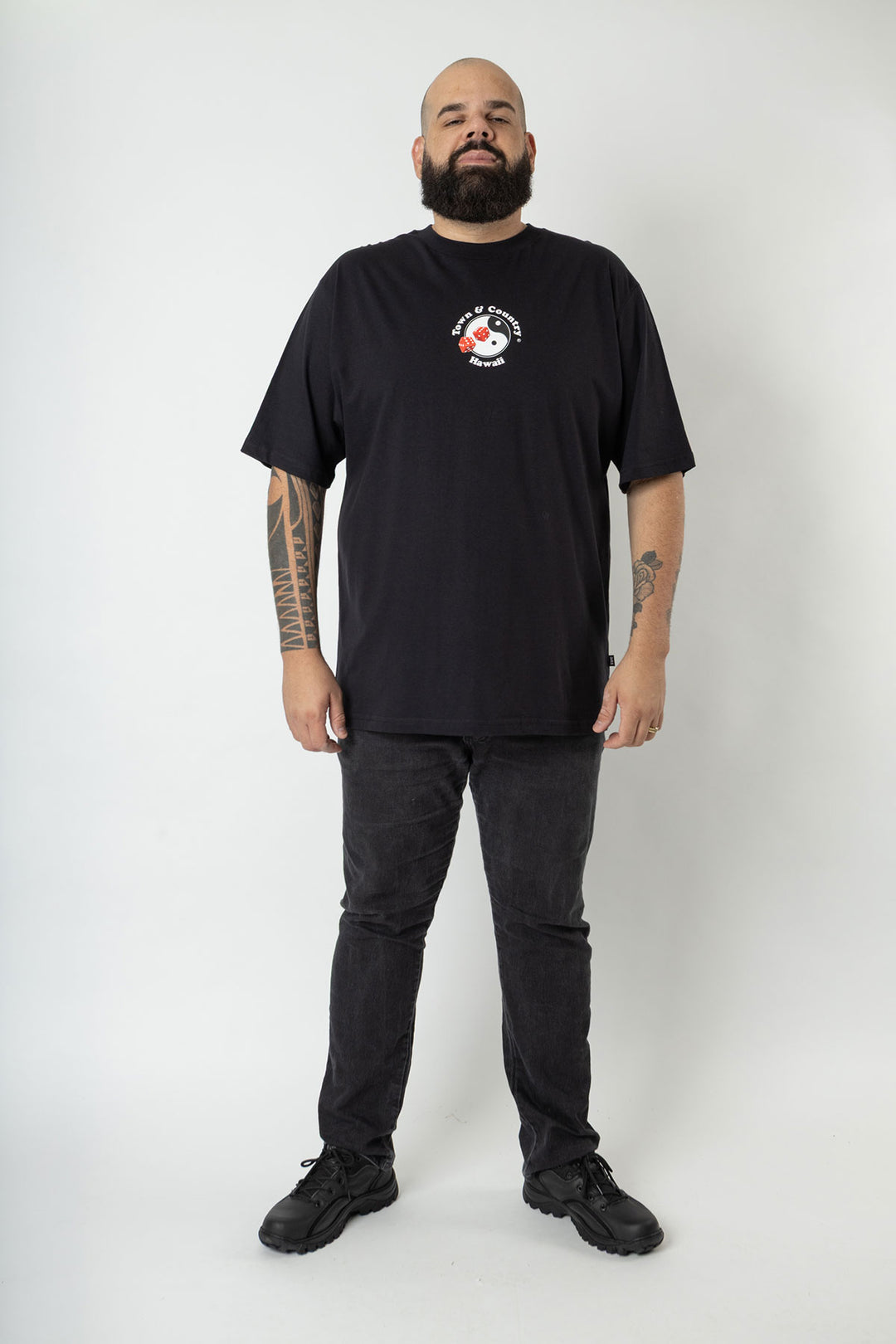 CAMISETA PLUS SIZE TOWN & COUNTRY VEGAS
