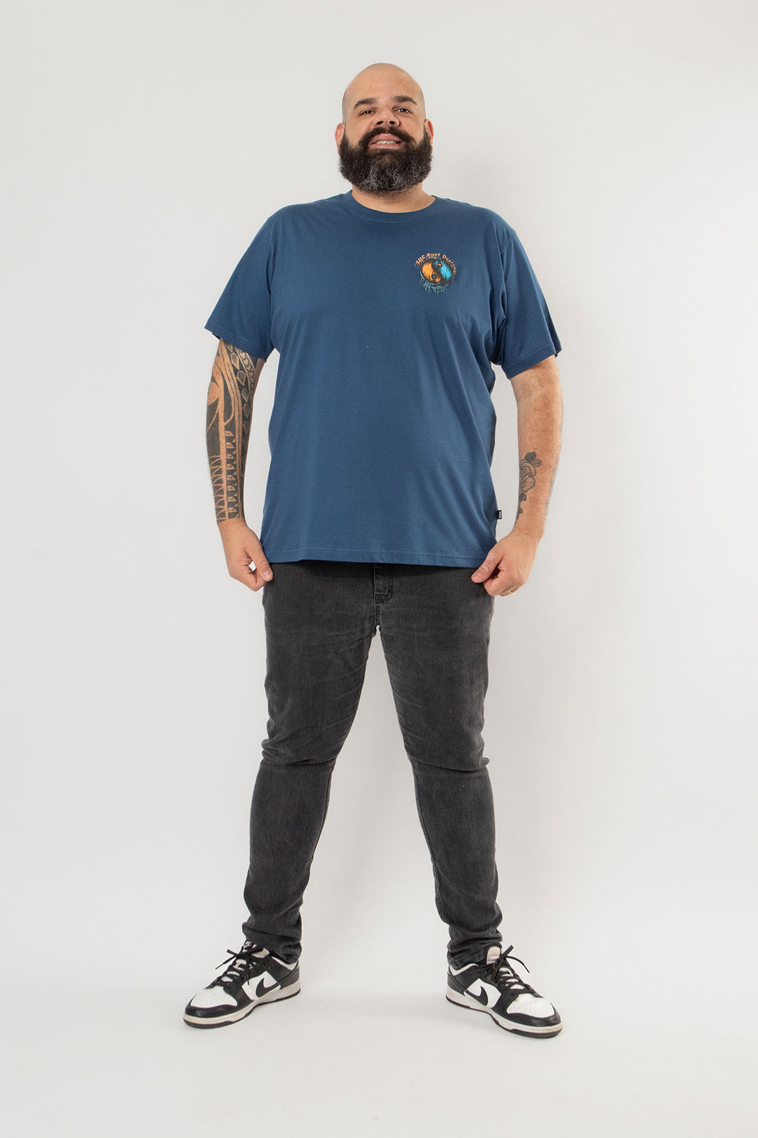 CAMISETA PLUS SIZE RISKED LARGE TOWN & COUNTRY