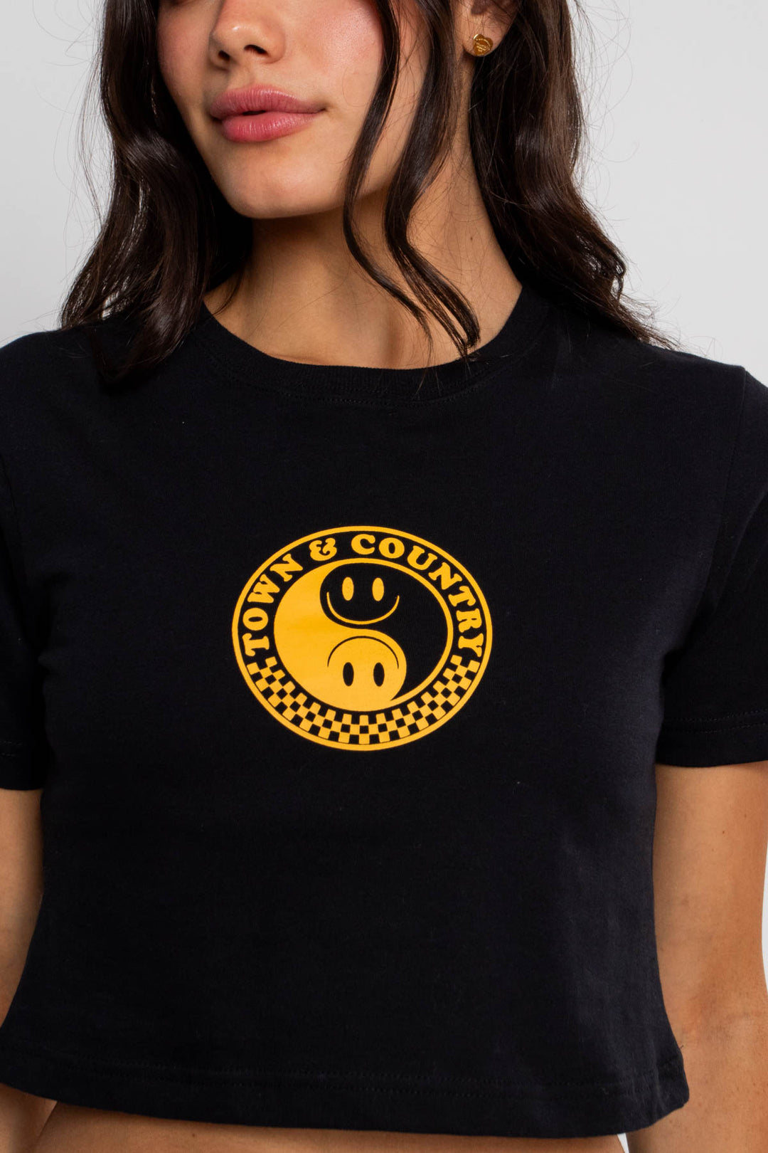 BABY TEE FEMININA SMILE TOWN & COUNTRY