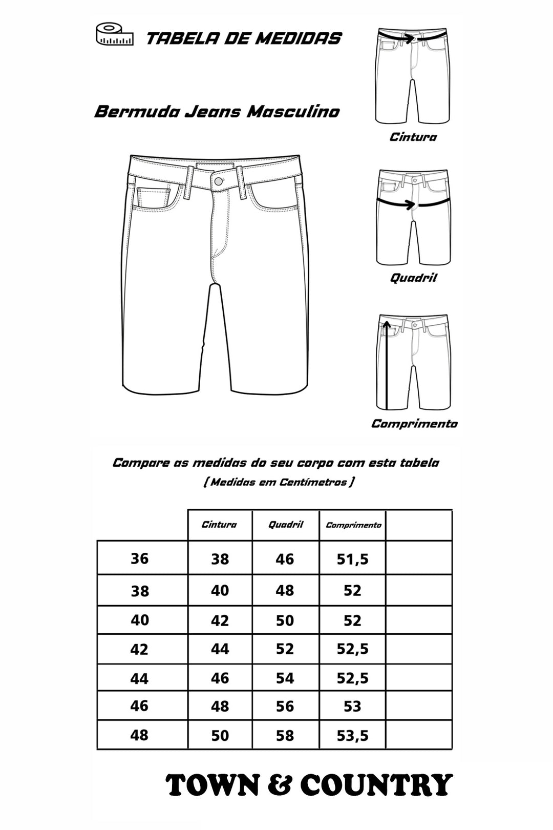 BERMUDA JEANS TOWN & COUNTRY