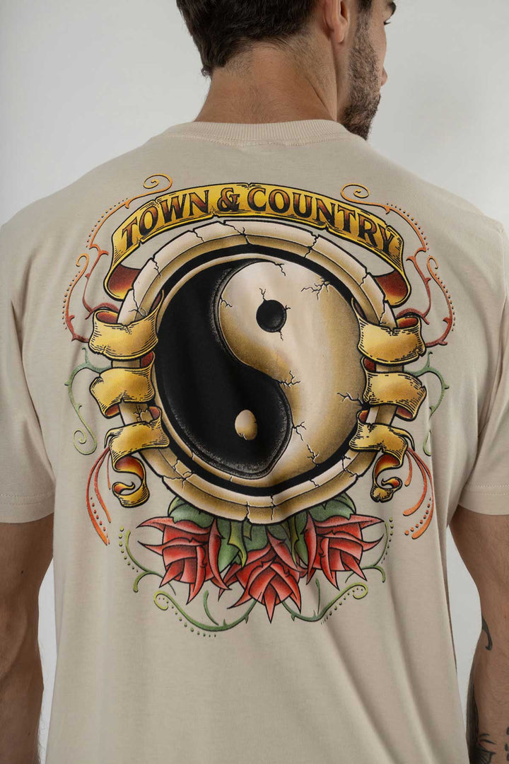 CAMISETA MANGA CURTA STONE ROSE TOWN & COUNTRY
