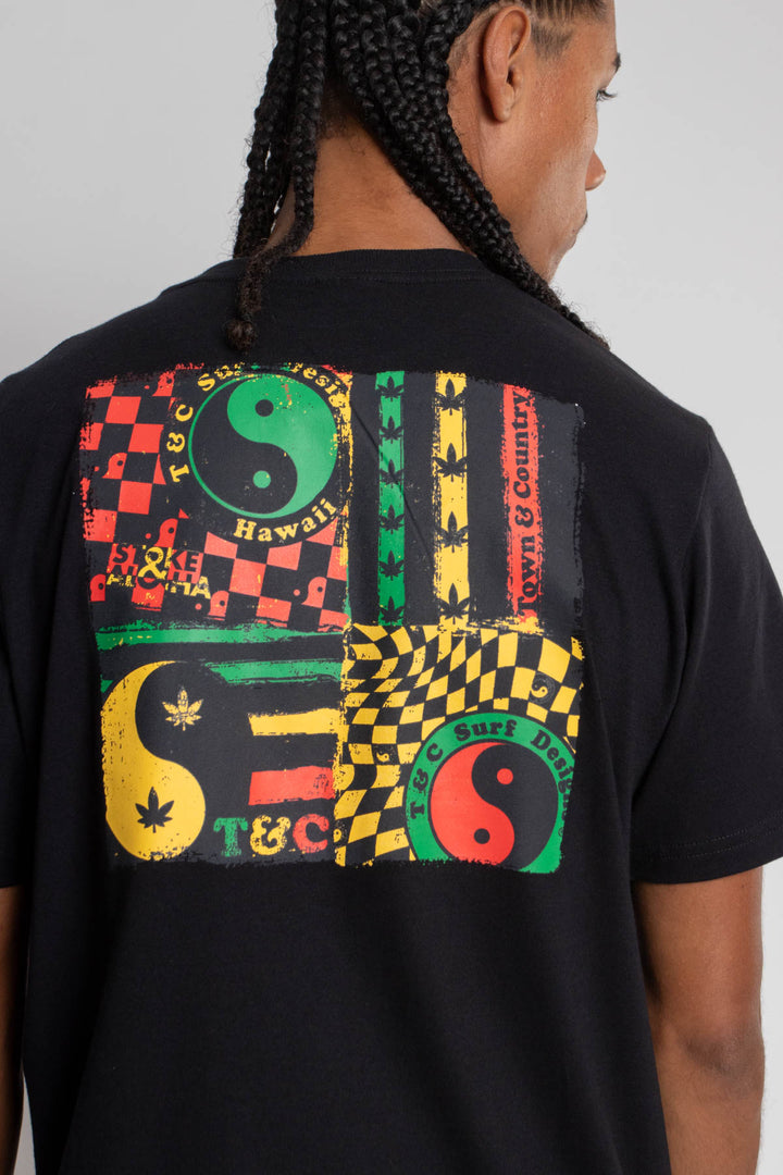 CAMISETA CLASSIC RASTA PARTY TOWN & COUNTRY