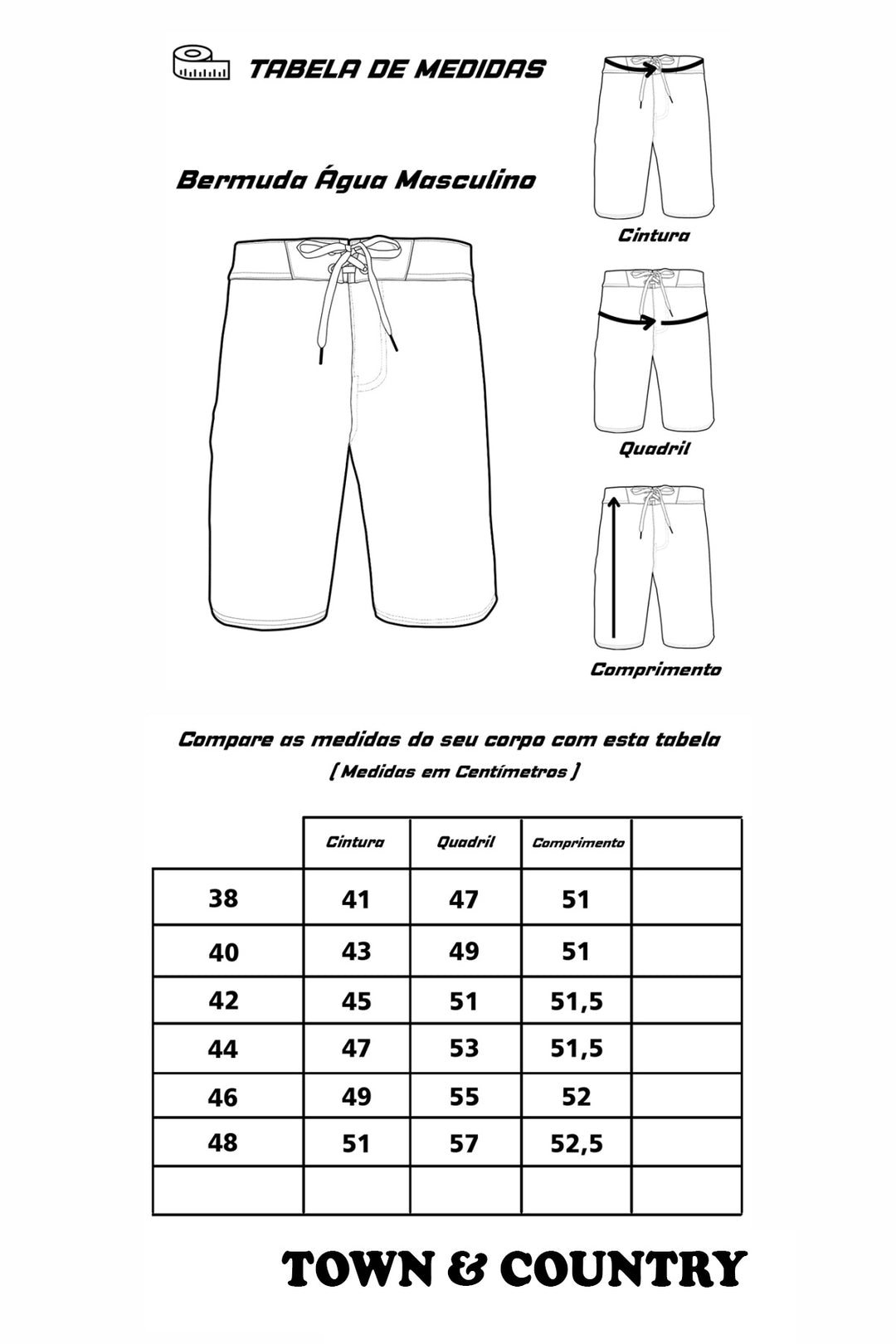 BERMUDA AGUA SUBLIMADA