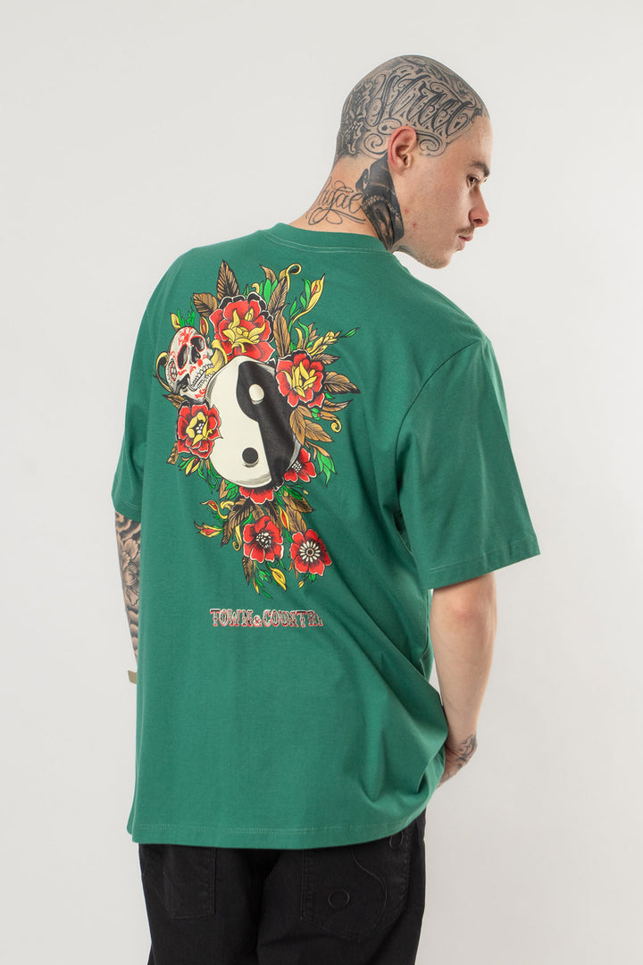 CAMISETA SKATE SKULL HARMONY TOWN & COUNTRY