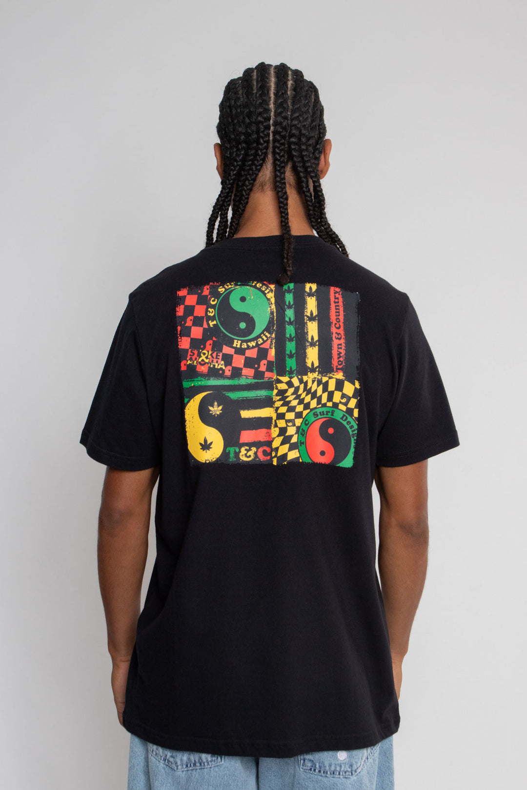 CAMISETA CLASSIC RASTA PARTY TOWN & COUNTRY