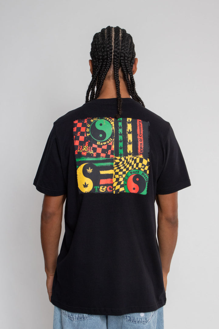 CAMISETA CLASSIC RASTA PARTY TOWN & COUNTRY