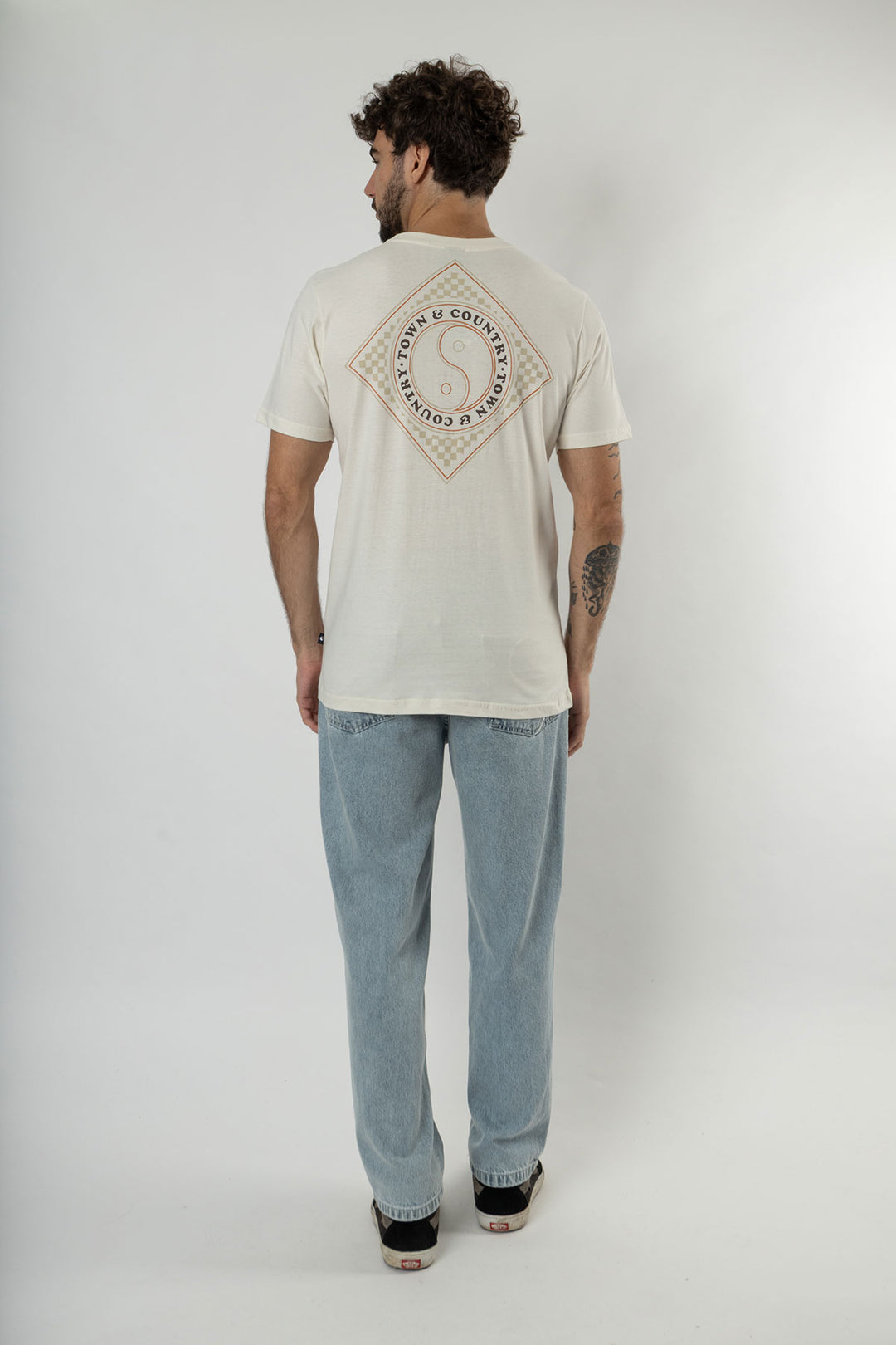 CAMISETA MASCULINA TOWN & COUNTRY CHESSBOARD