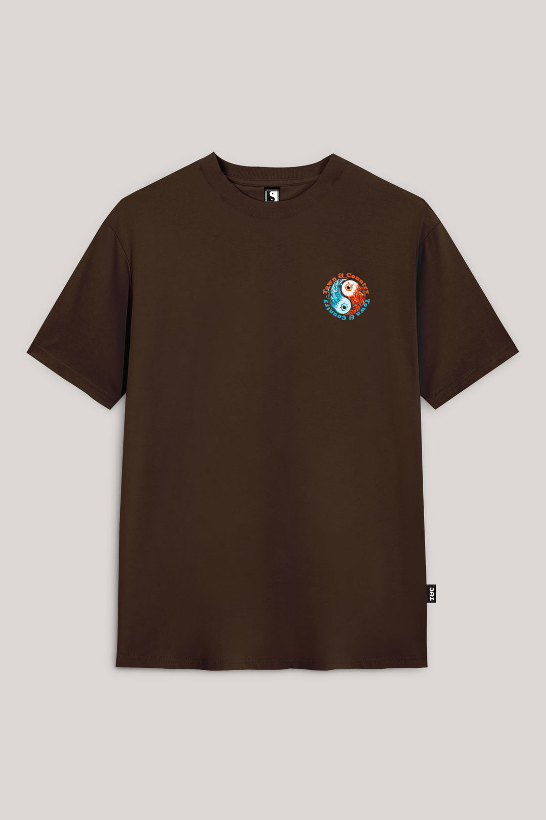 CAMISETA OVERSIZED MASCULINA TOWN & COUNTRY ELEMENTS