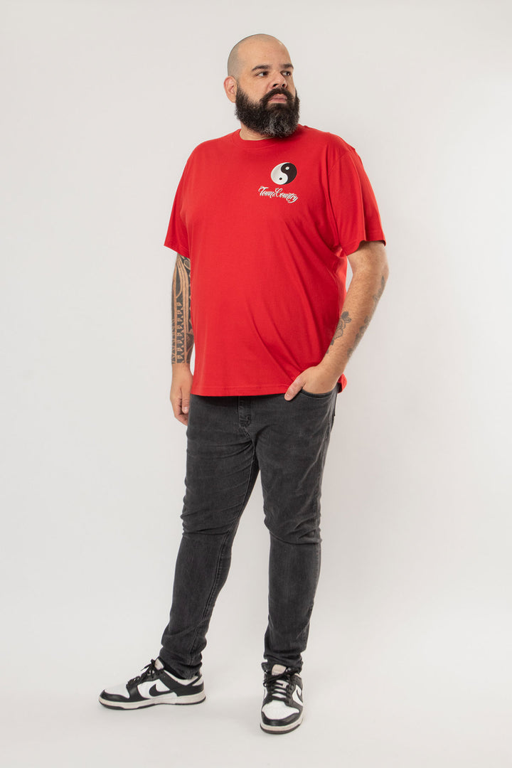 CAMISETA CLASSIC CREEPY CLOWN LARGE TOWN & COUNTRY