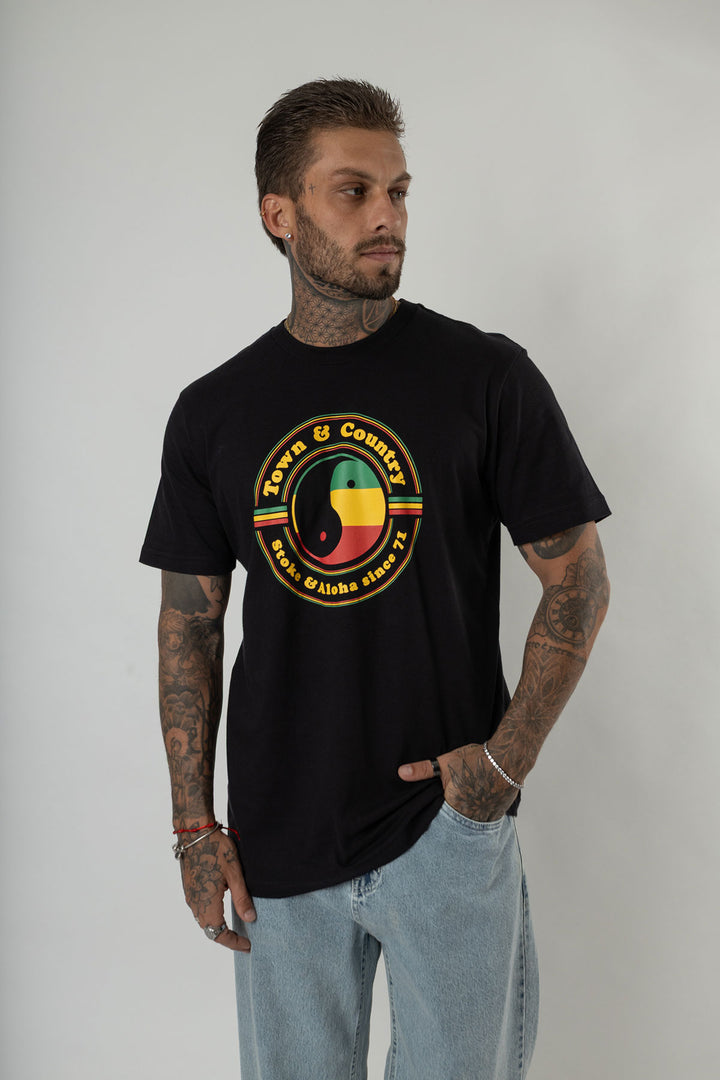 CAMISETA MASCULINA TOWN & COUNTRY JAMAICA