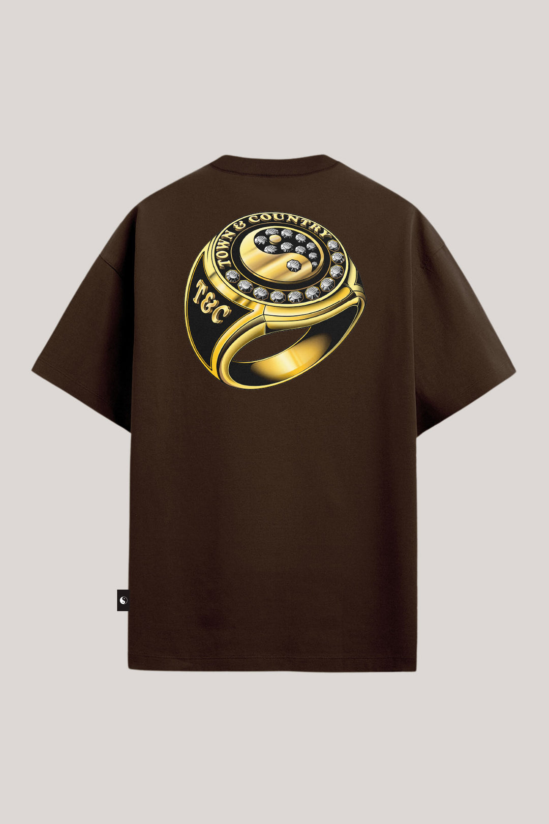 CAMISETA OVERSIZED MASCULINA TOWN & COUNTRY RING OF STARS