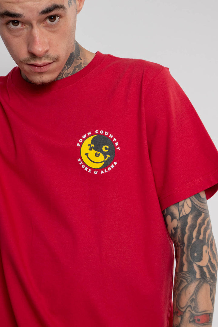 CAMISETA CLASSIC SMILE FACE TOWN & COUNTRY