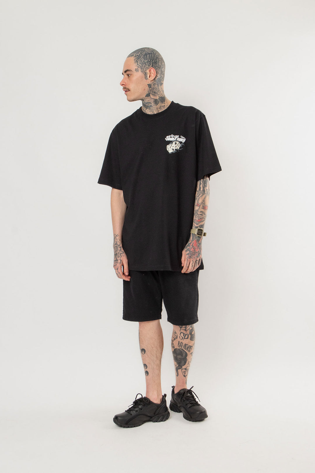 CAMISETA SKATE DICE ON FIRE TOWN & COUNTRY