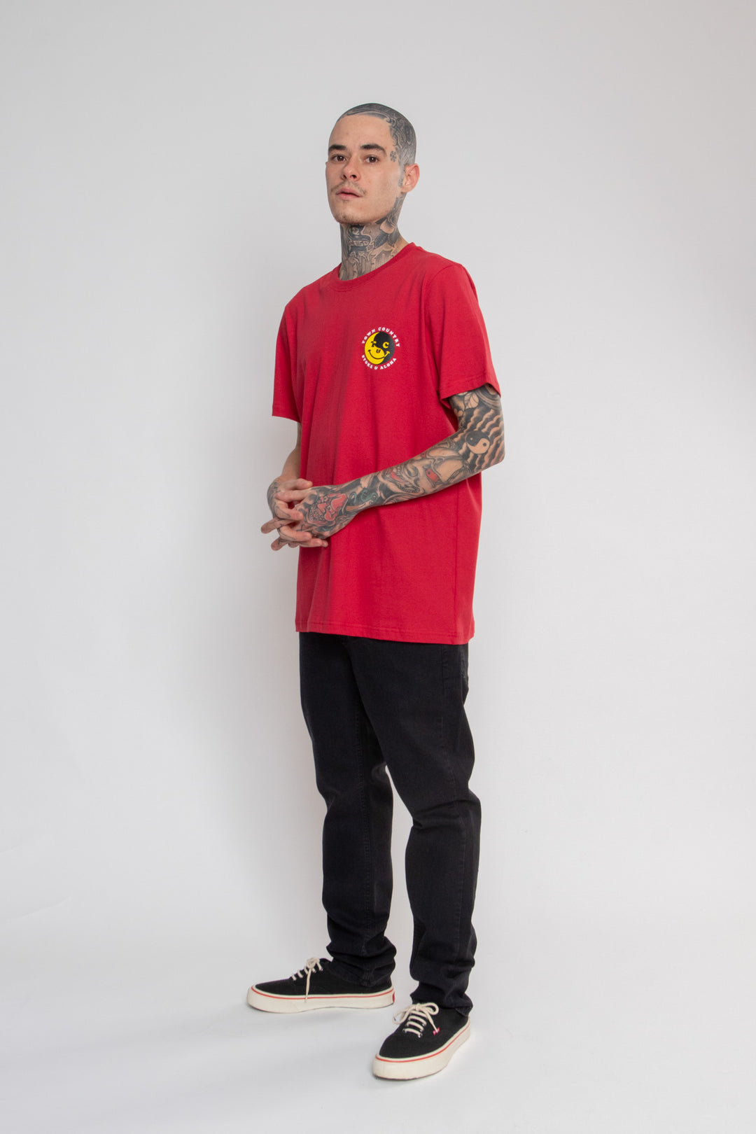 CAMISETA CLASSIC SMILE FACE TOWN & COUNTRY