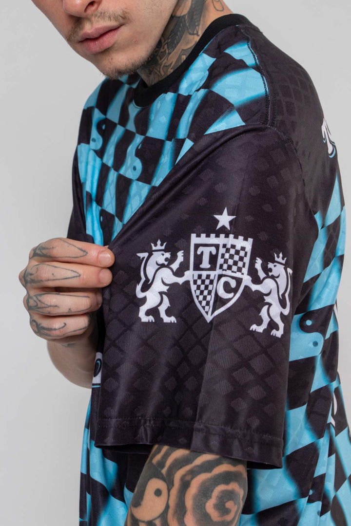 CAMISETA CLASSIC SUBLIMADA SQUARE QUADRICULADO TOWN & COUNTRY