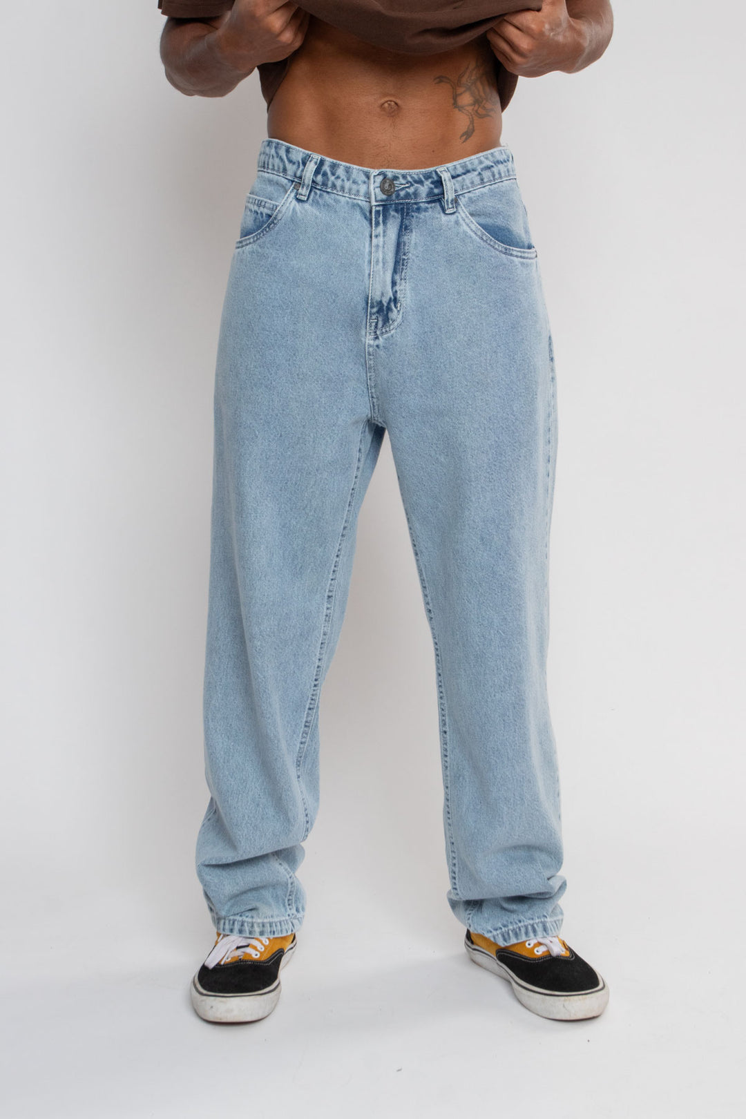 CALCA JEANS OVERSIZED LOOSE FIT MASCULINA TOWN & COUNTRY