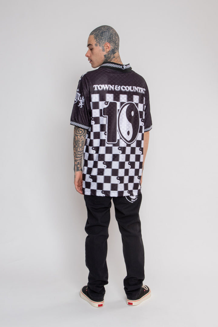 POLO SINTETICA SUBLIMADA LAST CALL QUADRICULADA TOWN & COUNTRY