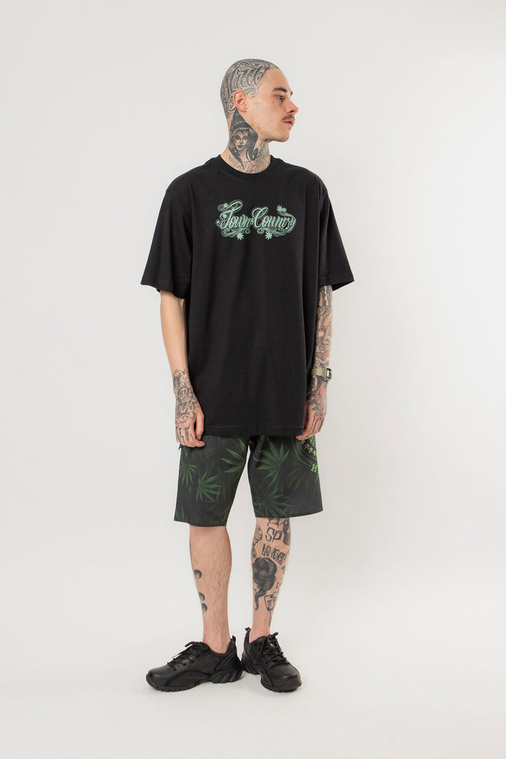 CAMISETA SKATE HEMP LOGO TOWN & COUNTRY