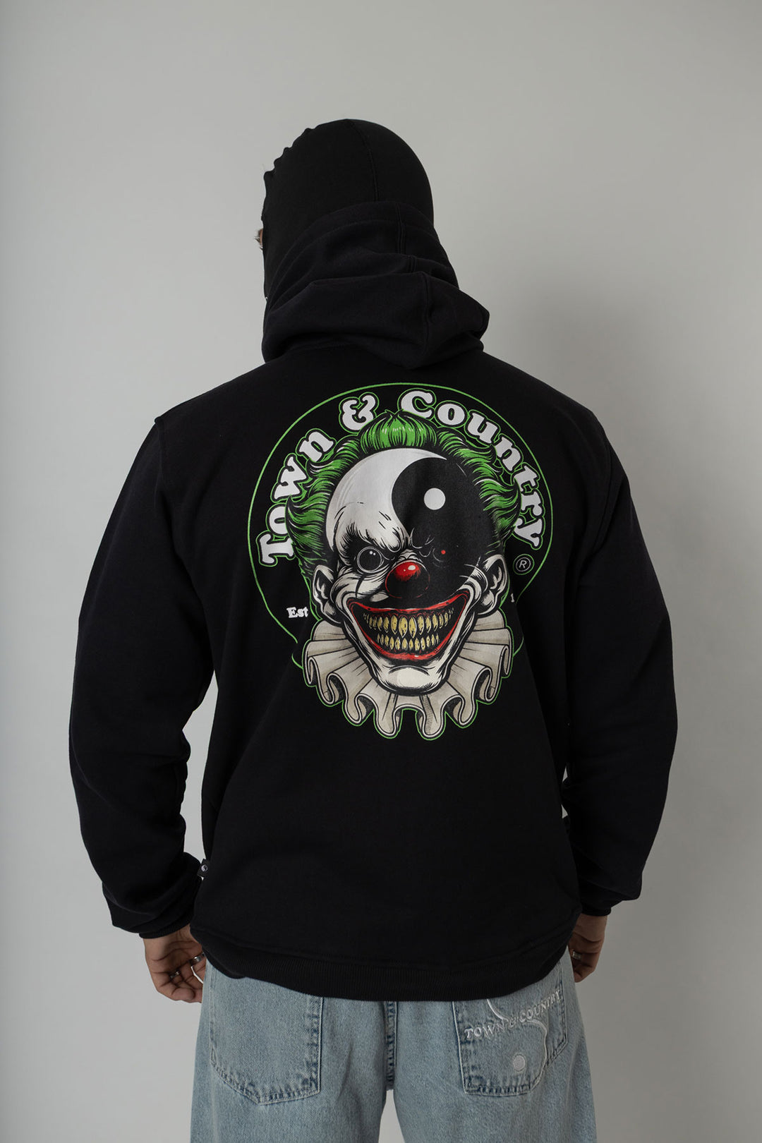 BLUSA MOLETOM COM ZIPER E CAPUZ TOWN & COUNTRY BALACLAVA