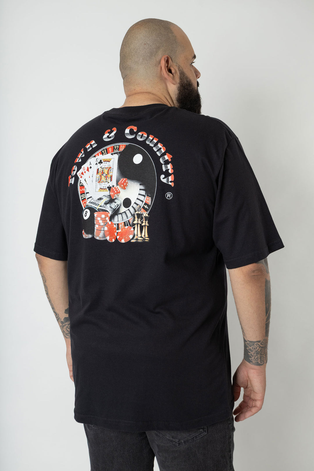CAMISETA PLUS SIZE TOWN & COUNTRY VEGAS