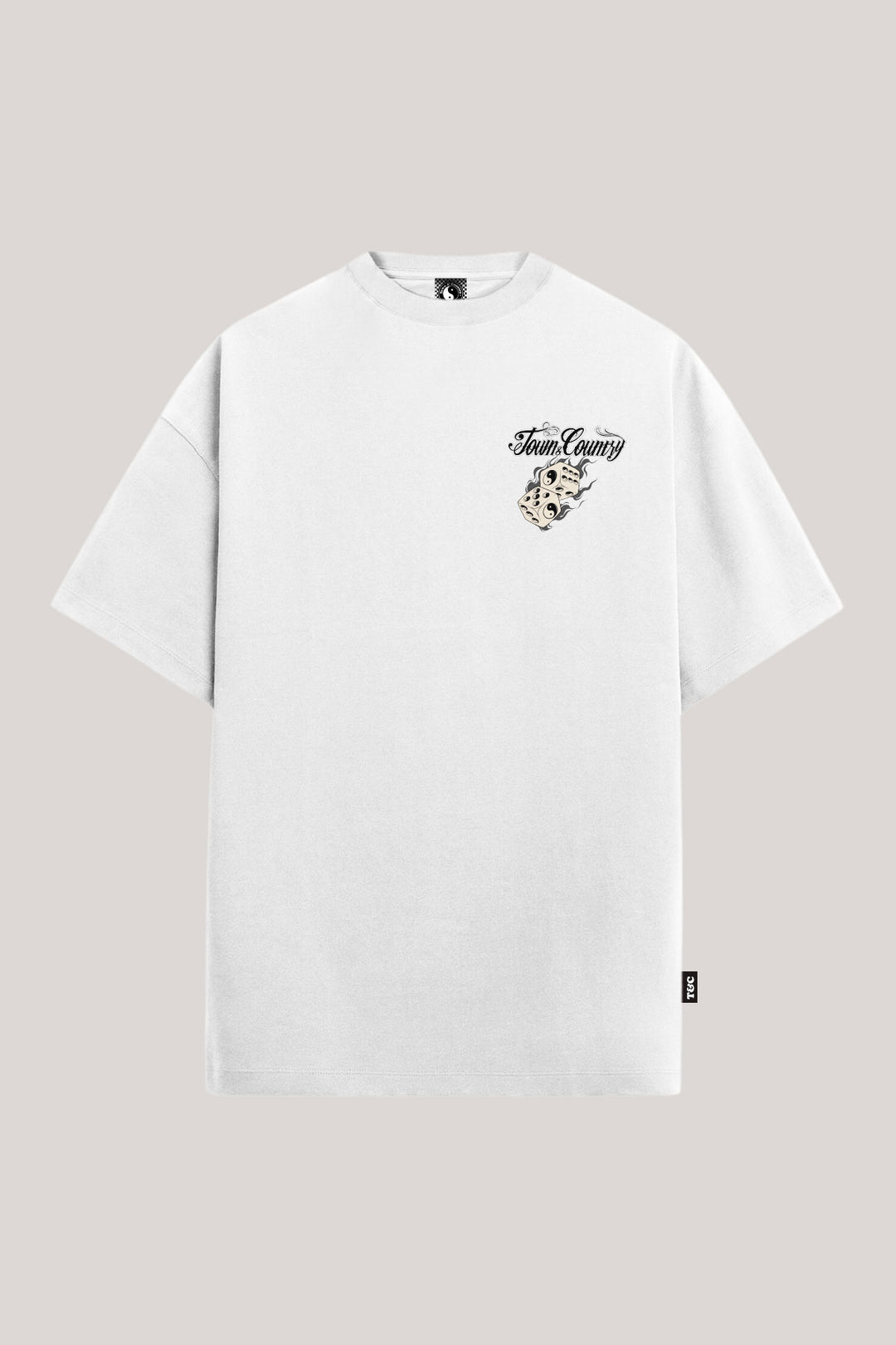 CAMISETA SKATE DICE ON FIRE TOWN & COUNTRY