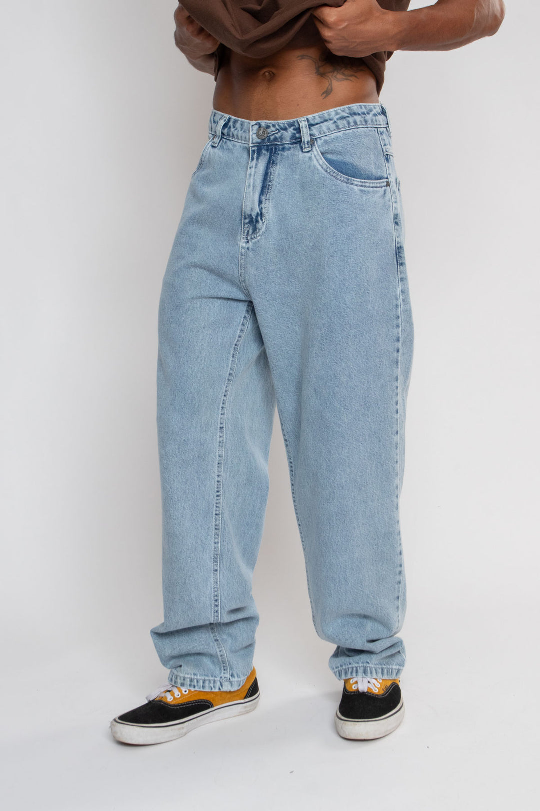 CALCA JEANS OVERSIZED LOOSE FIT MASCULINA TOWN & COUNTRY