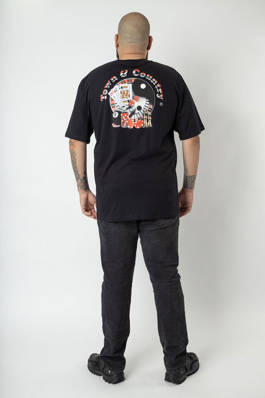 CAMISETA PLUS SIZE TOWN & COUNTRY VEGAS