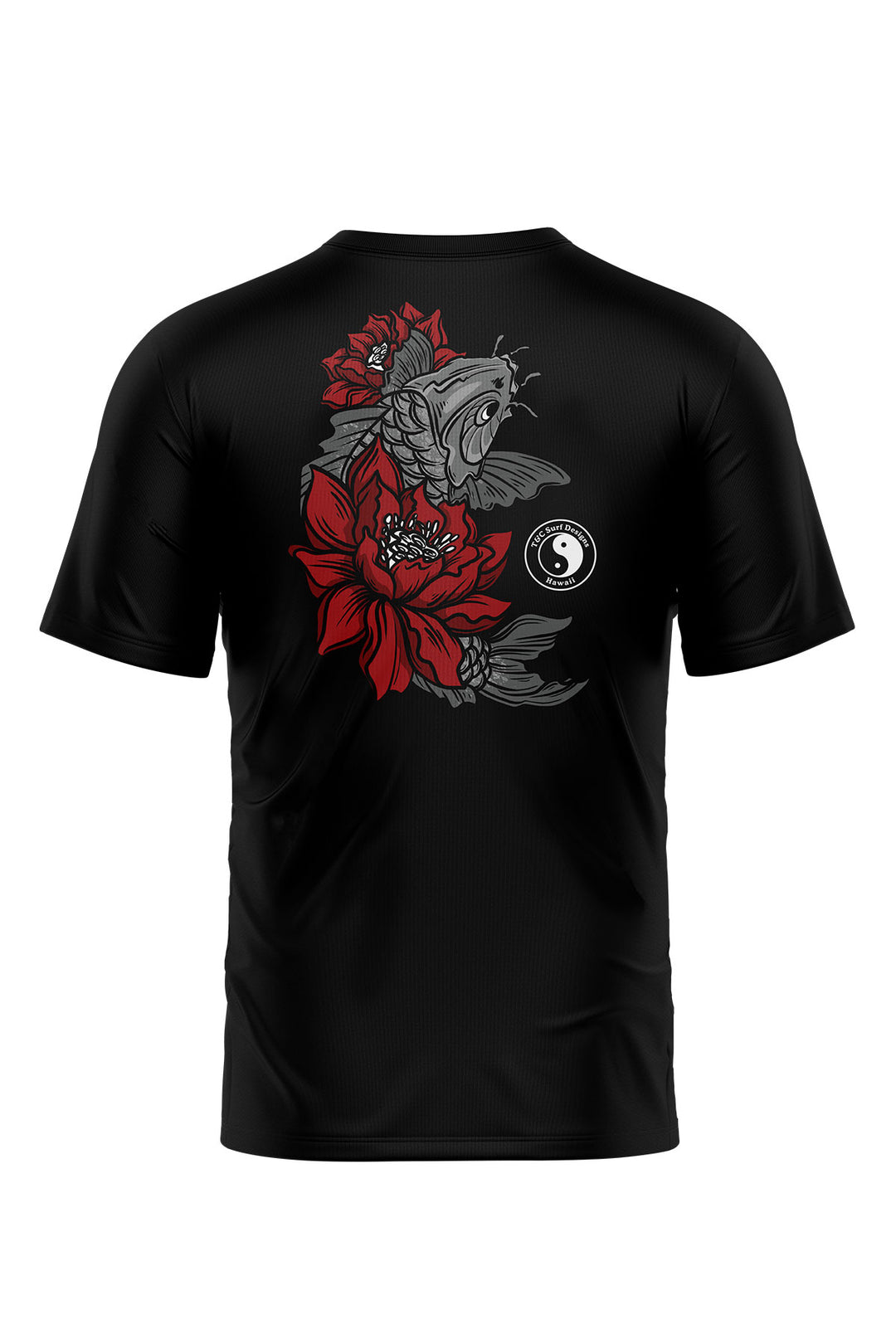 CAMISETA CLASSIC KOI FISH AND FLOWERS
