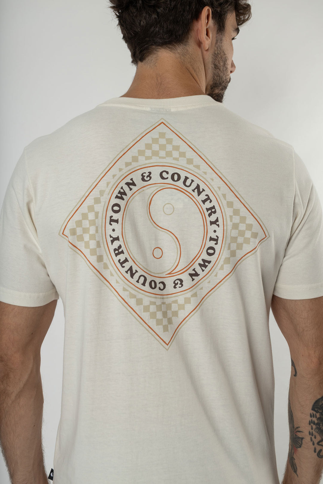 CAMISETA MASCULINA TOWN & COUNTRY CHESSBOARD