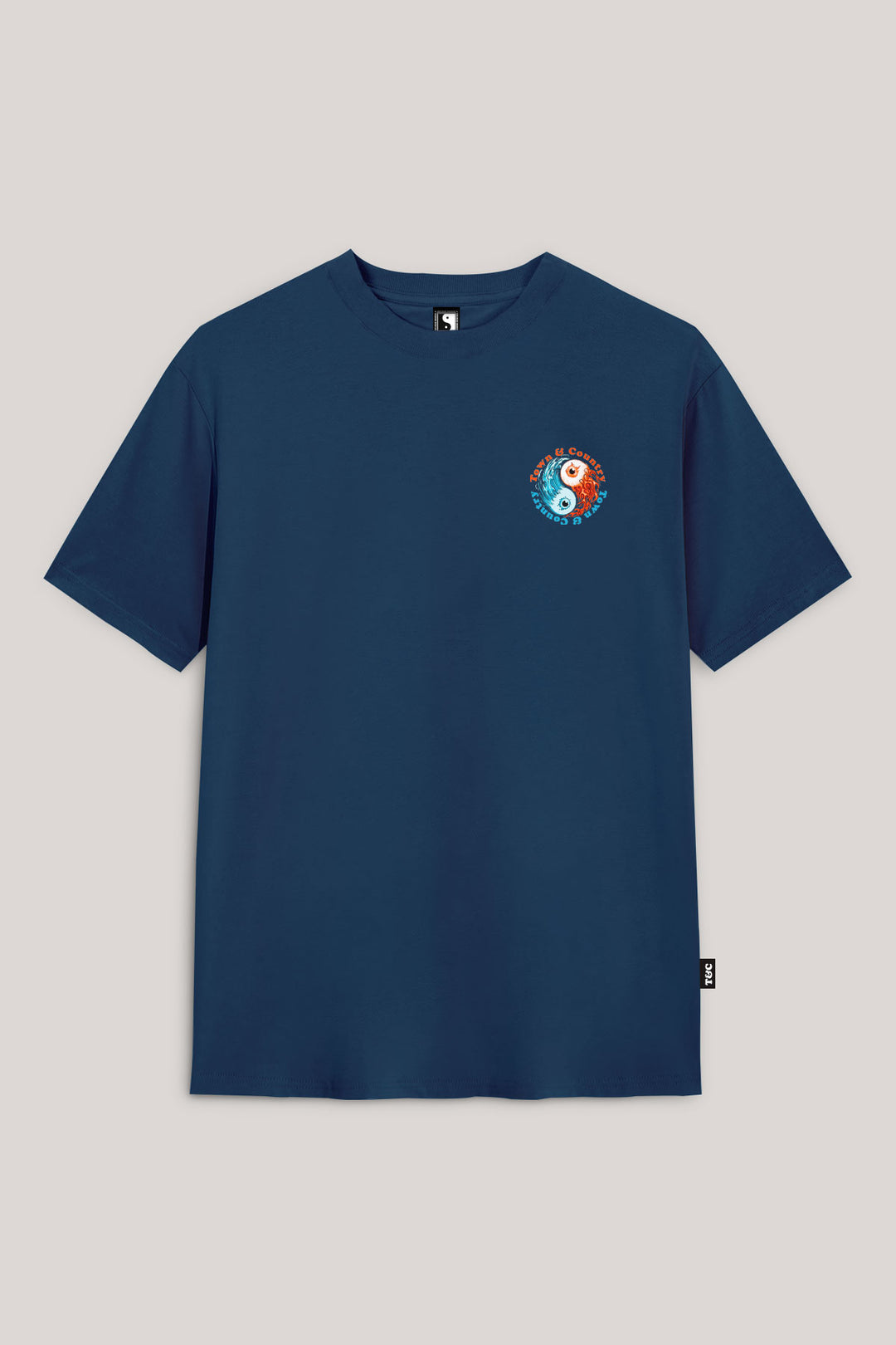 CAMISETA OVERSIZED MASCULINA TOWN & COUNTRY ELEMENTS
