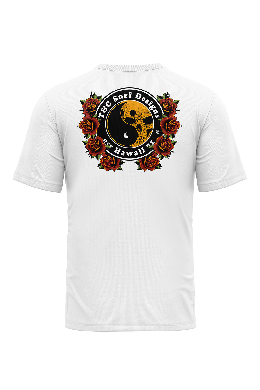CAMISETA CLASSIC SKULL AND ROSES TOWN & COUNTRY