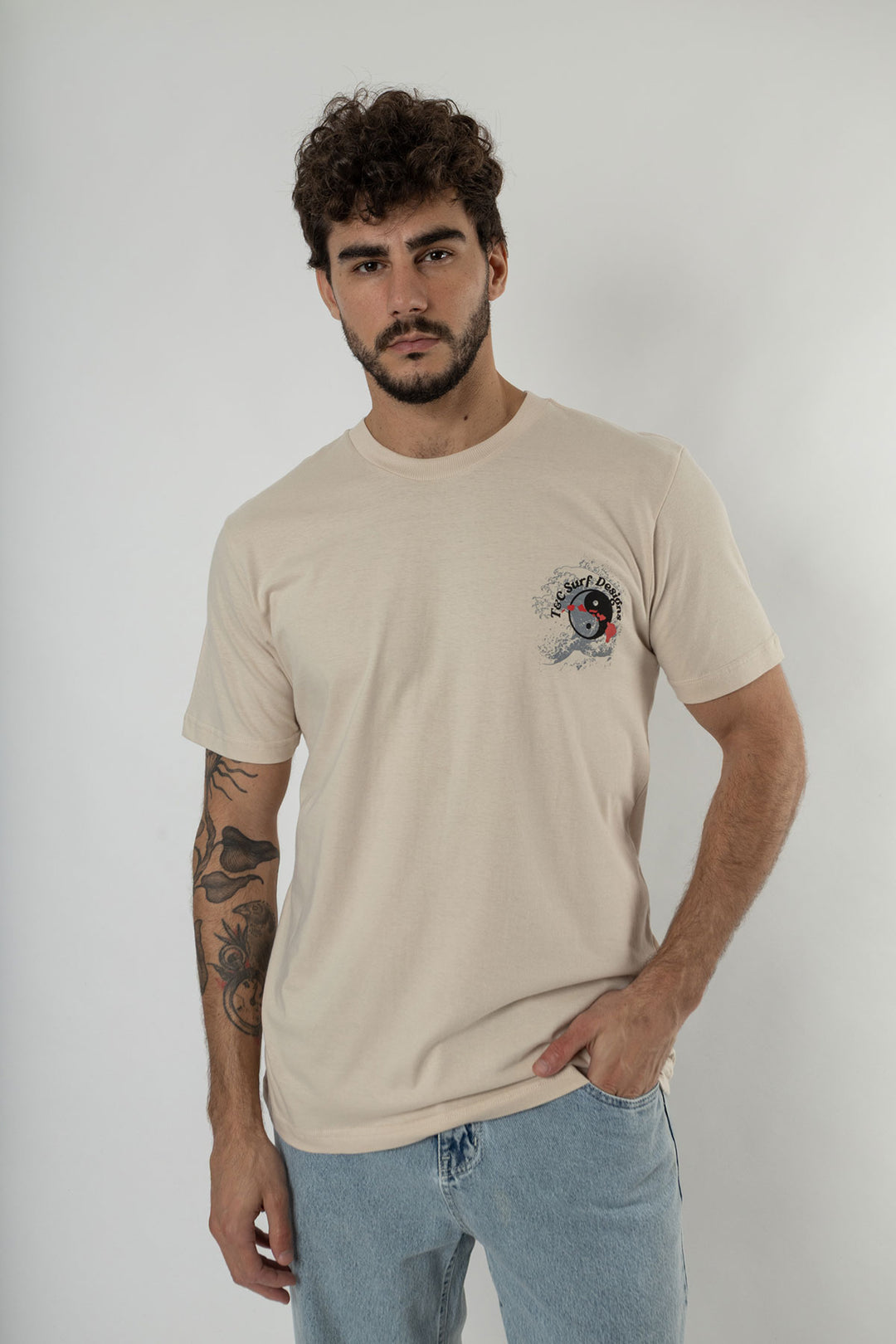 CAMISETA MASCULINA TOWN & COUNTRY GO WITH THE FLOW