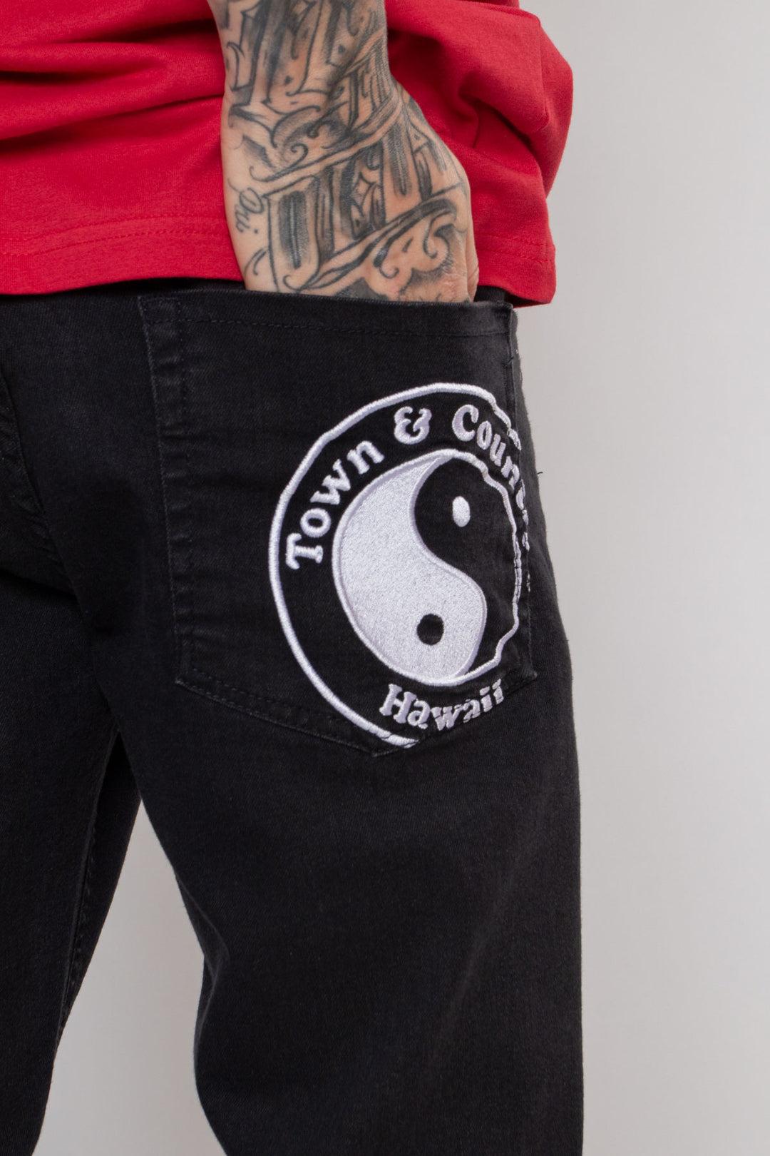 CALCA JEANS SLIM FIT TOWN & COUNTRY