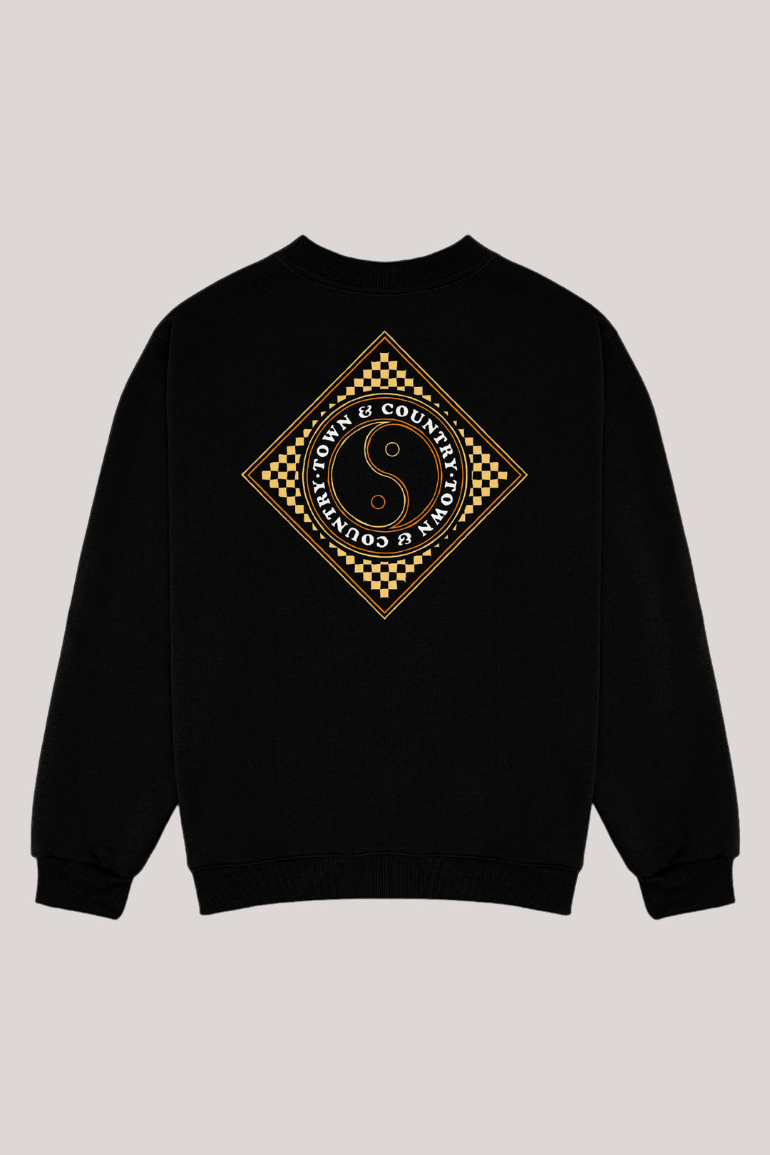 BLUSA MOLETOM CARECA TOWN & COUNTRY CHESSBOARD