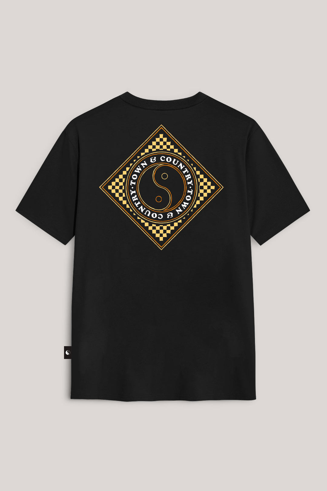 CAMISETA PLUS SIZE TOWN & COUNTRY CHESSBOARD