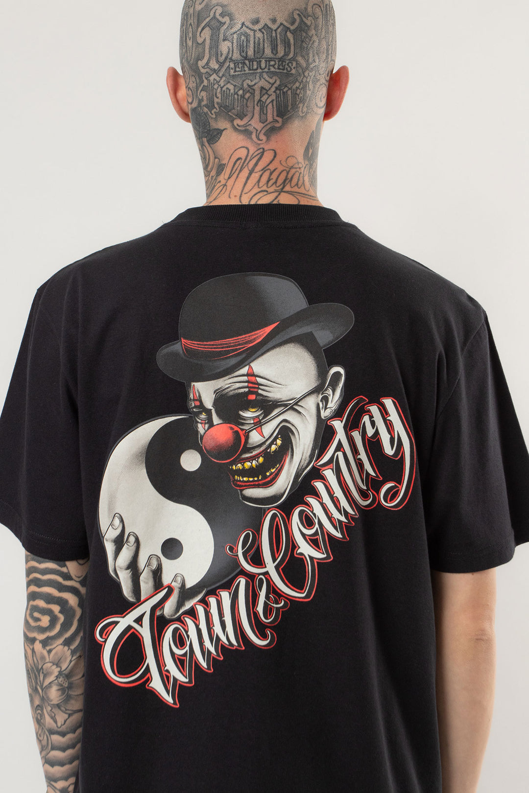 CAMISETA CLASSIC CREEPY CLOWN TOWN & COUNTRY