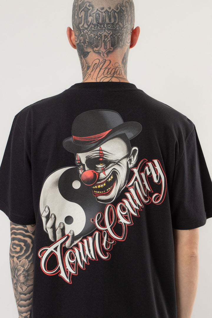 CAMISETA CLASSIC CREEPY CLOWN TOWN & COUNTRY