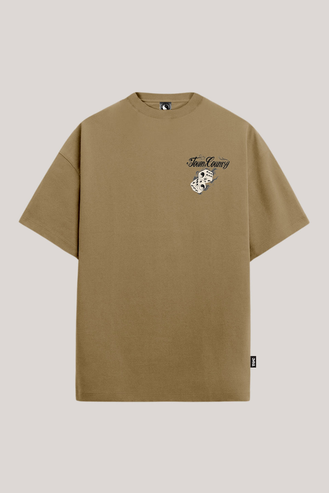 CAMISETA SKATE DICE ON FIRE TOWN & COUNTRY