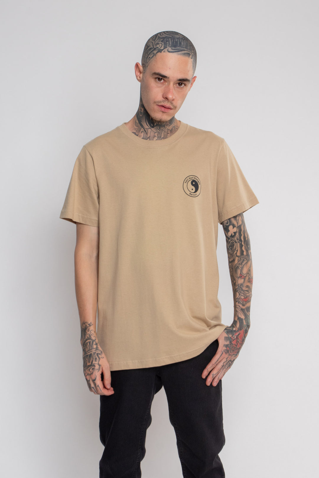 CAMISETA CLASSIC KOI FISH AND FLOWERS