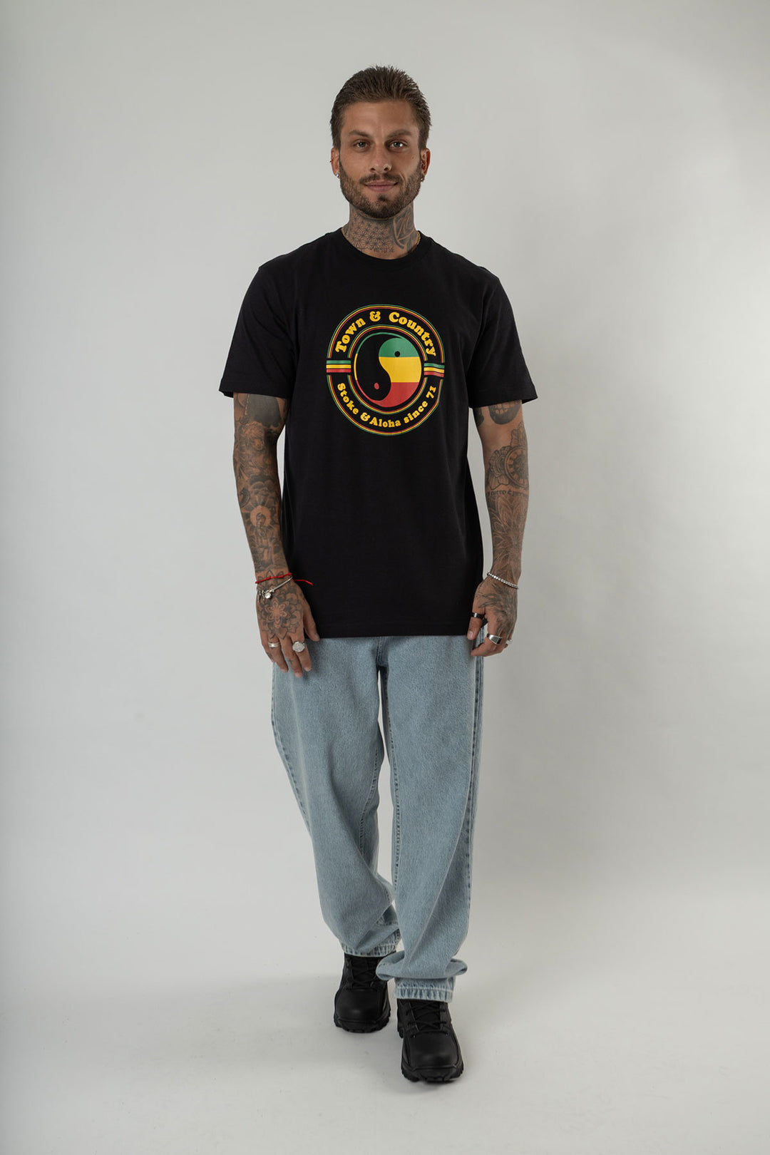 CAMISETA MASCULINA TOWN & COUNTRY JAMAICA