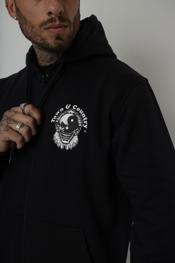 BLUSA MOLETOM COM ZIPER E CAPUZ TOWN & COUNTRY BALACLAVA